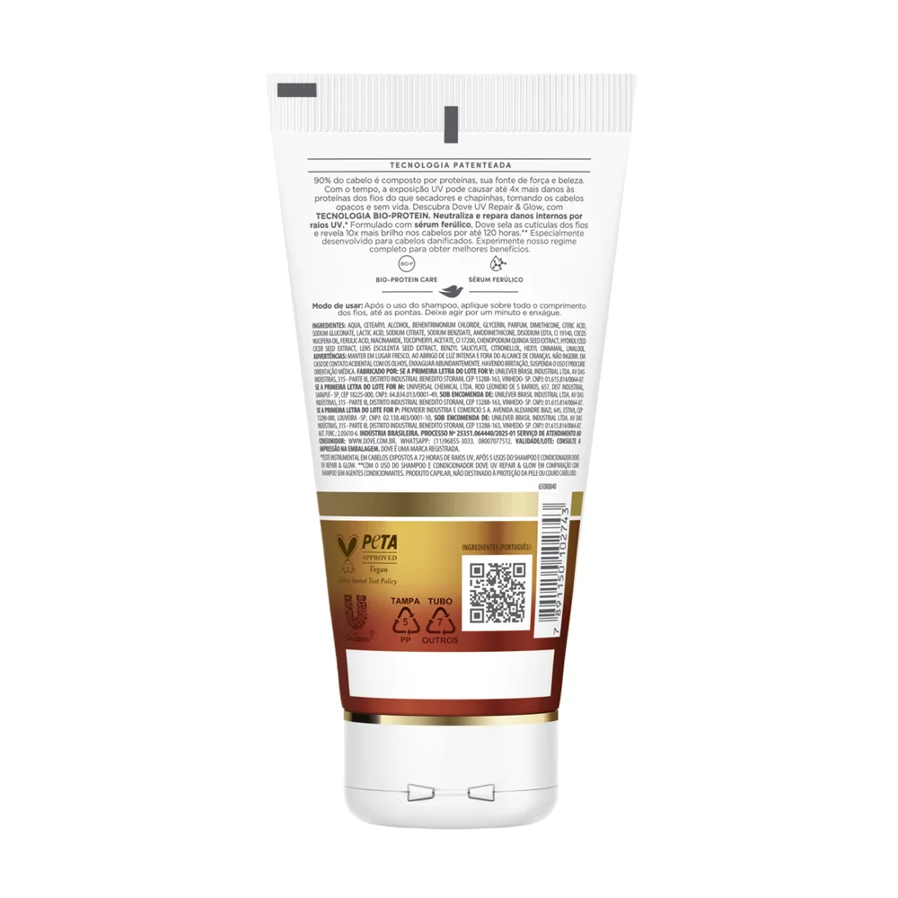 Condicionador Dove Uv Repair Glow + Ferúlico 150ml
