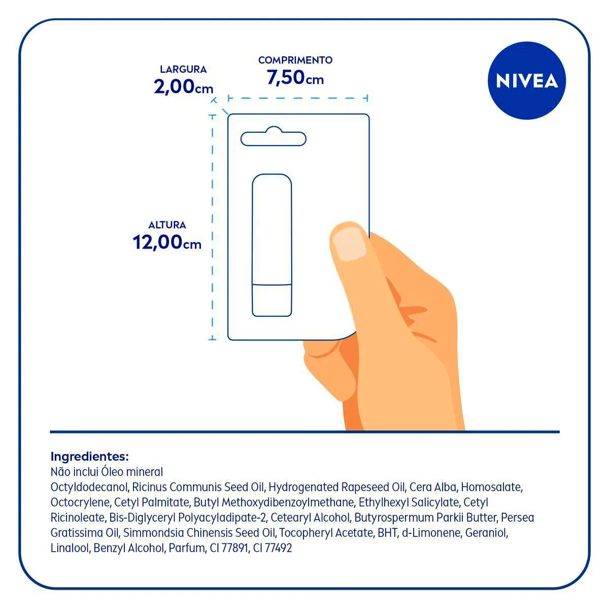 Nivea Sun Protetor Labial FPS 30 4,8g