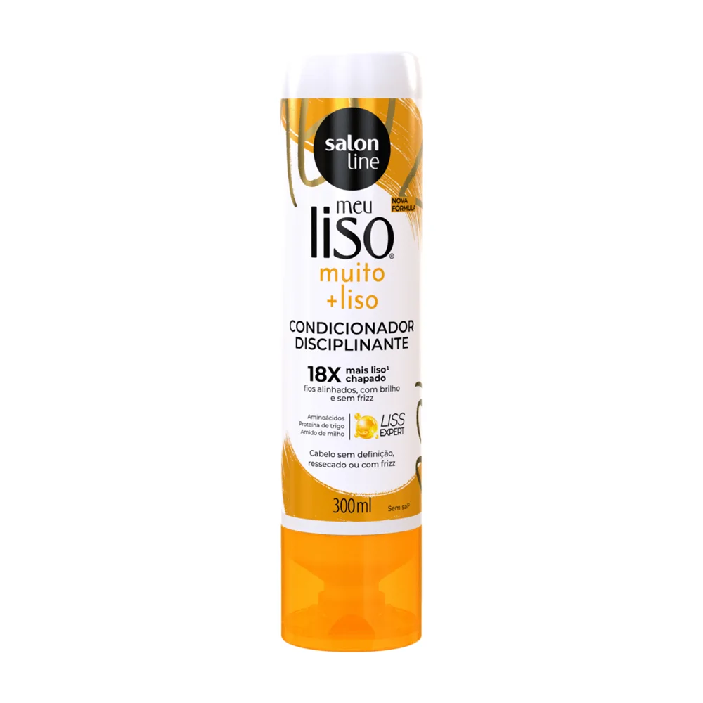 Condicionador Salon Line Meu Liso #muito+liso Antifrizz 300ml