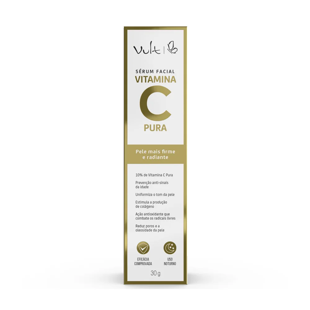 Sérum Facial Vult Anti Sinais com Vitamina C Pura 10% 30g