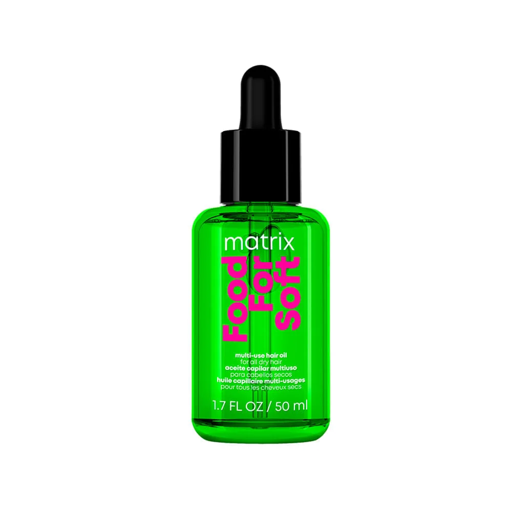 Kit Matrix Food For Soft Shampoo 300ml + Máscara 500ml + Óleo 50ml