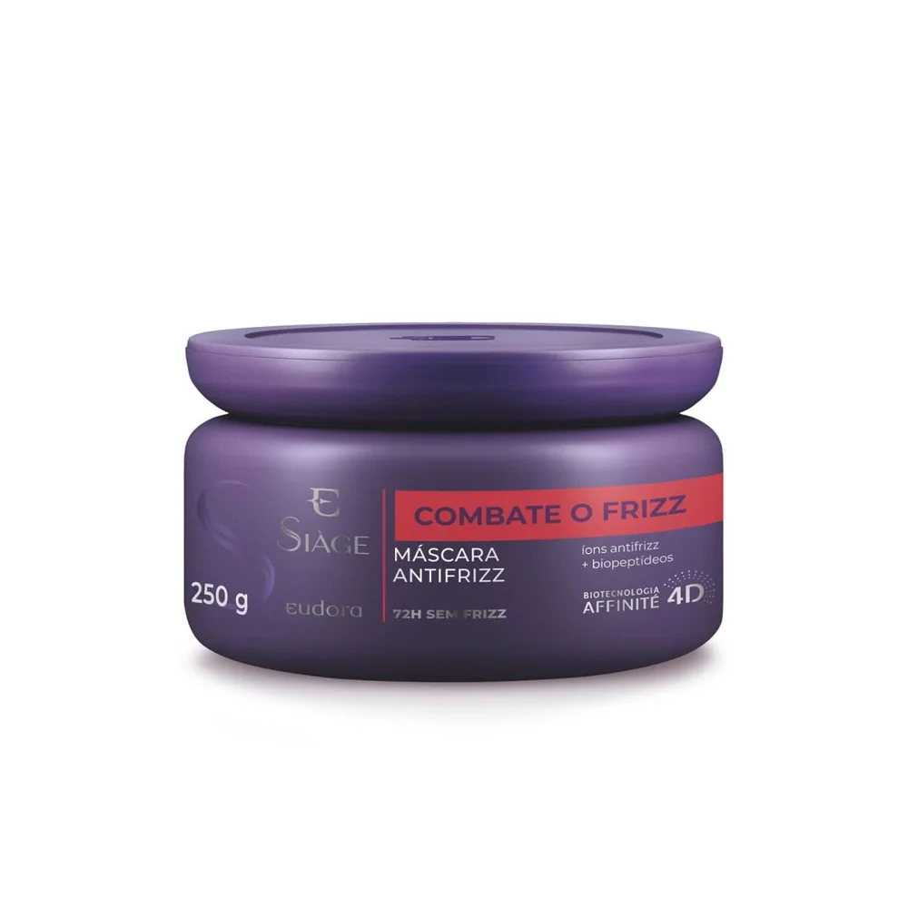 Máscara Capilar Eudora Siàge Combate o Frizz 250g