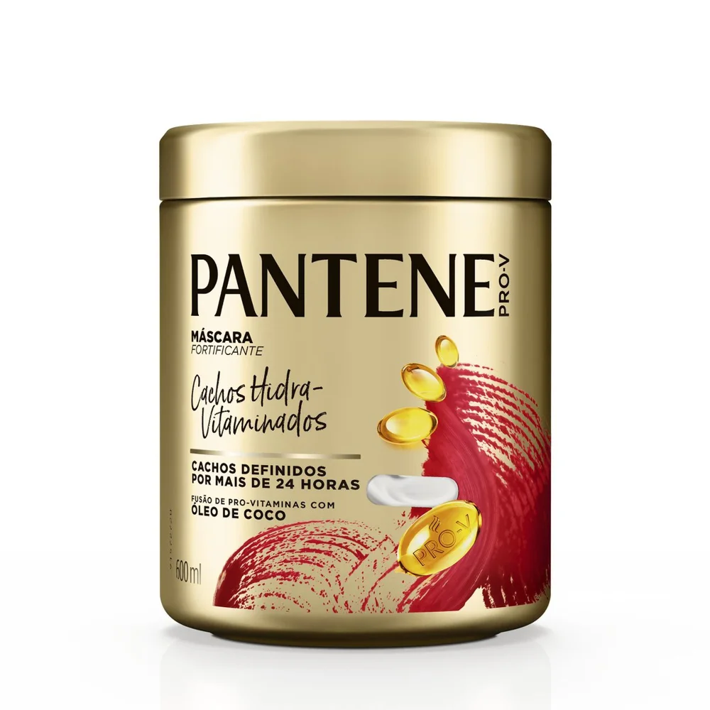 Máscara Tratamento Pantene Pro-V Cachos Hidra-Vitaminados 600ml