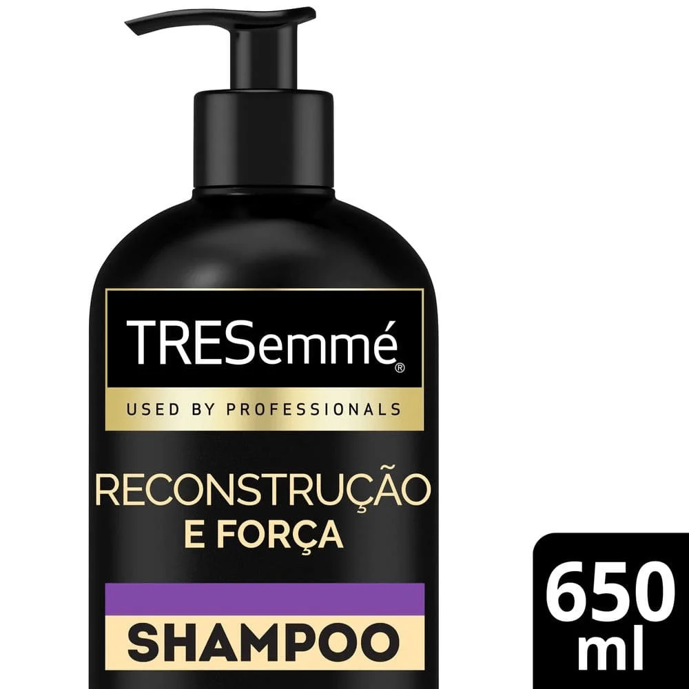 Shampoo TRESemmé Reconstrução e Força Colágeno e Arginina 650ml