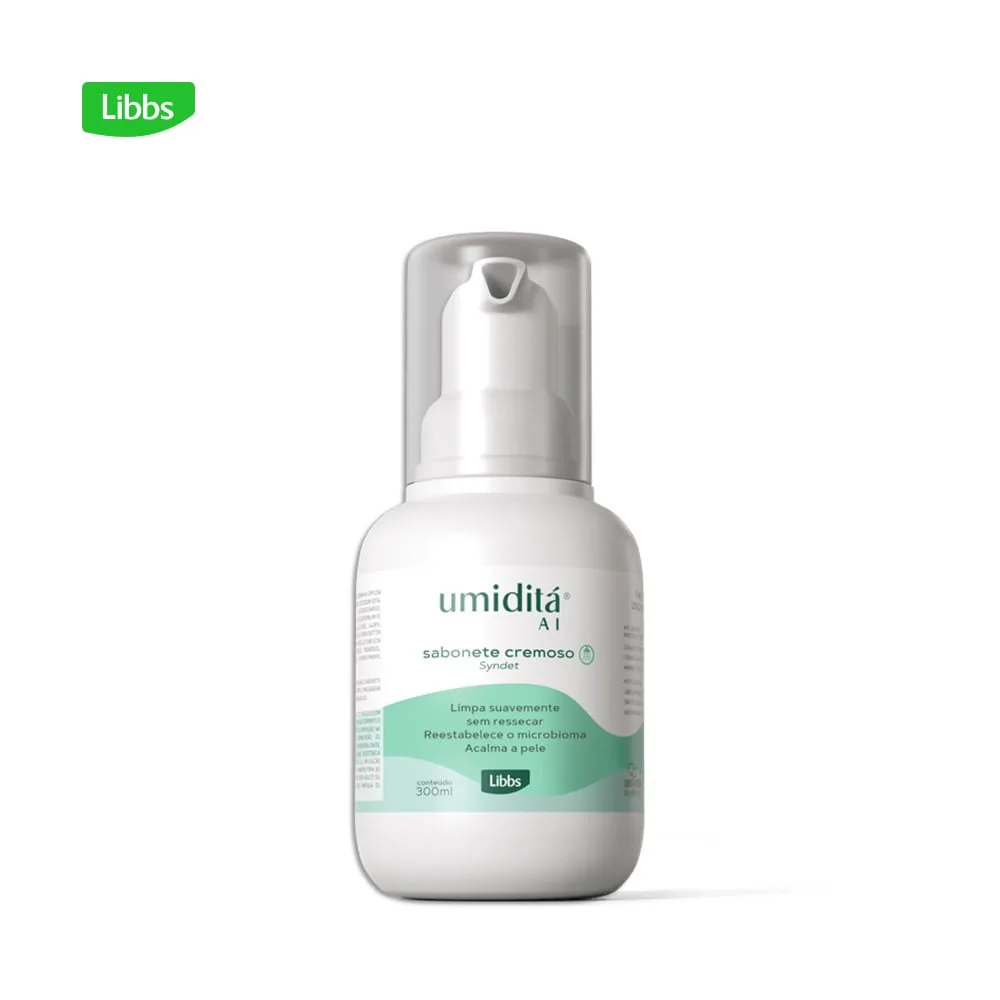 Sabonete Líquido Umiditá AI Cremoso Syndet 300ml