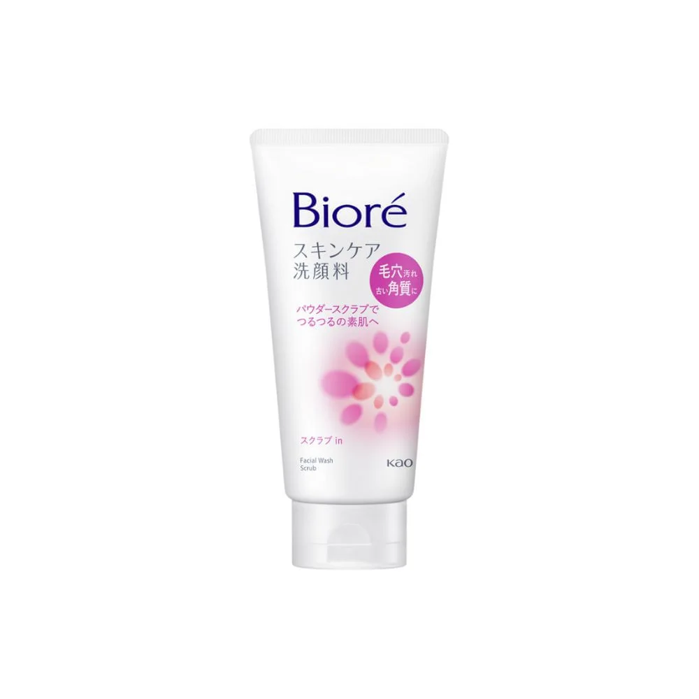 Sabonete Facial Bioré Wash Scrub Esfoliante 130g