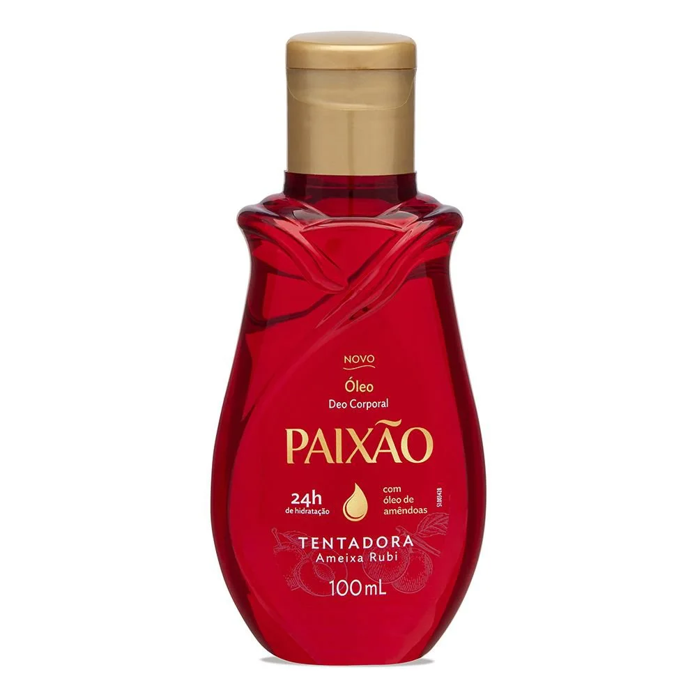 Kit Paixão Tentadora Ameixa Rubi Loção Hidratante 400ml + Óleo Deo Corporal 100ml