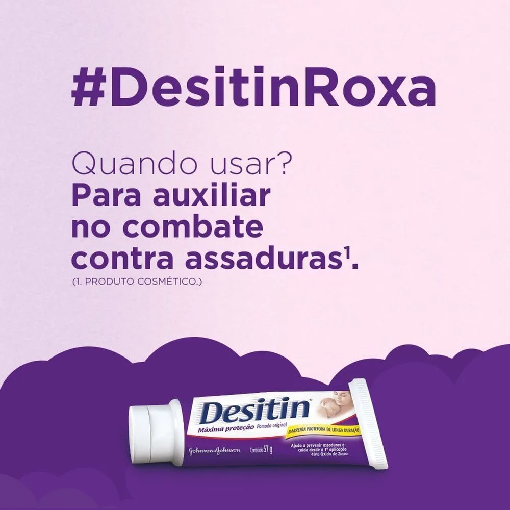 Creme Preventivo De Assaduras Desitin Máxima Duração 57G