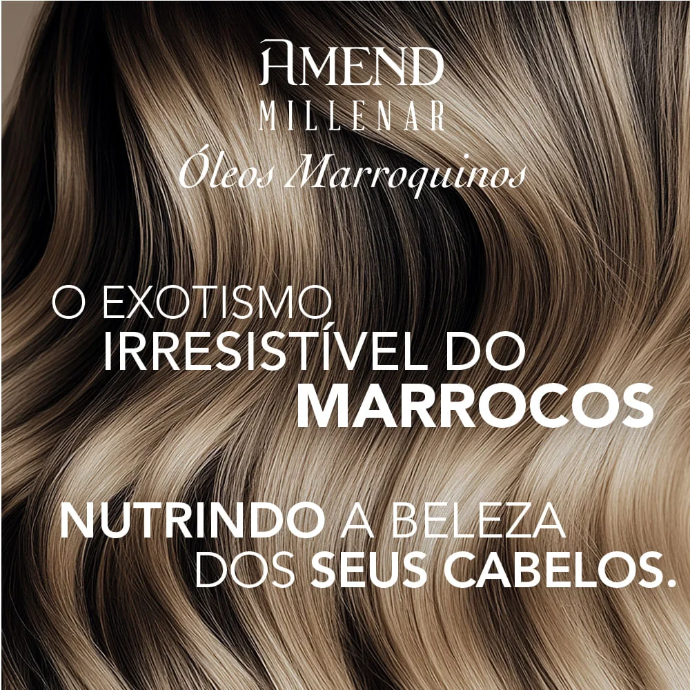 Máscara Capilar Amend Millenar Óleos Marroquinos 300g
