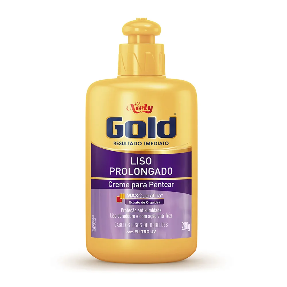 Creme de Pentear Niely Gold Liso Prolongado 250g