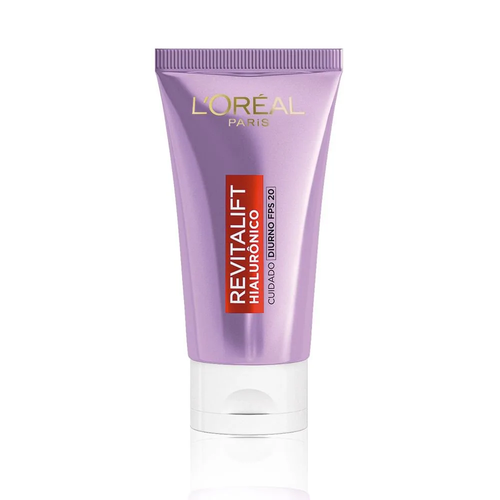 Creme Facial L'Oréal Paris Revitalift Hialurônico Anti Idade Diurno FPS 20 25g