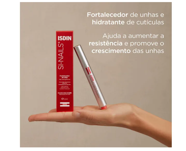 Caneta Fortalecedora de Unhas Frágeis Si-Nails ISDIN 2,5ml
