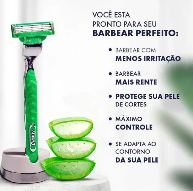 Carga para Aparelho de Barbear Gillette Mach3 Sensitive 16 unidades