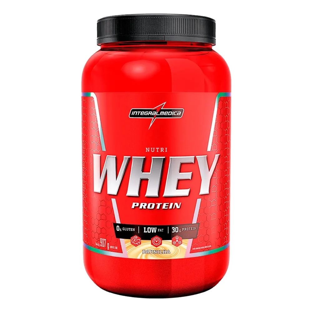 Nutri Whey Protein 900g Pote – Integralmedica – Baunilha