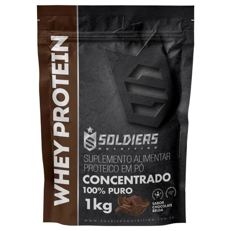 Whey Protein Concentrado 1kg – Soldiers Nutrition