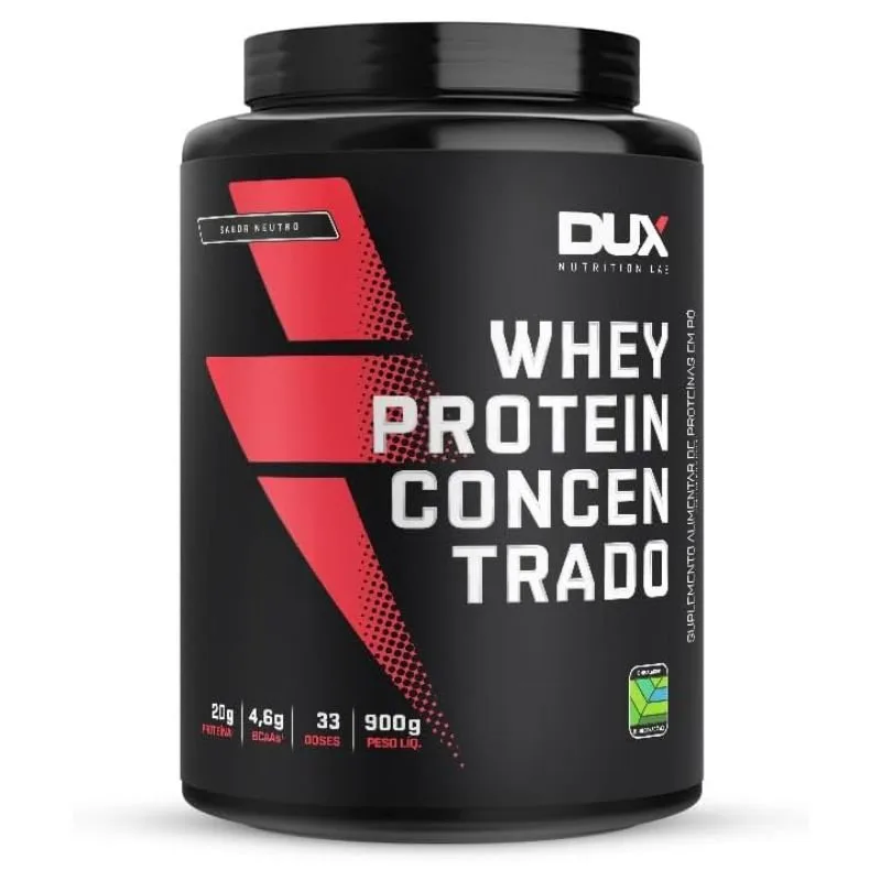 Whey Protein Concentrado 900g – DUX Nutrition